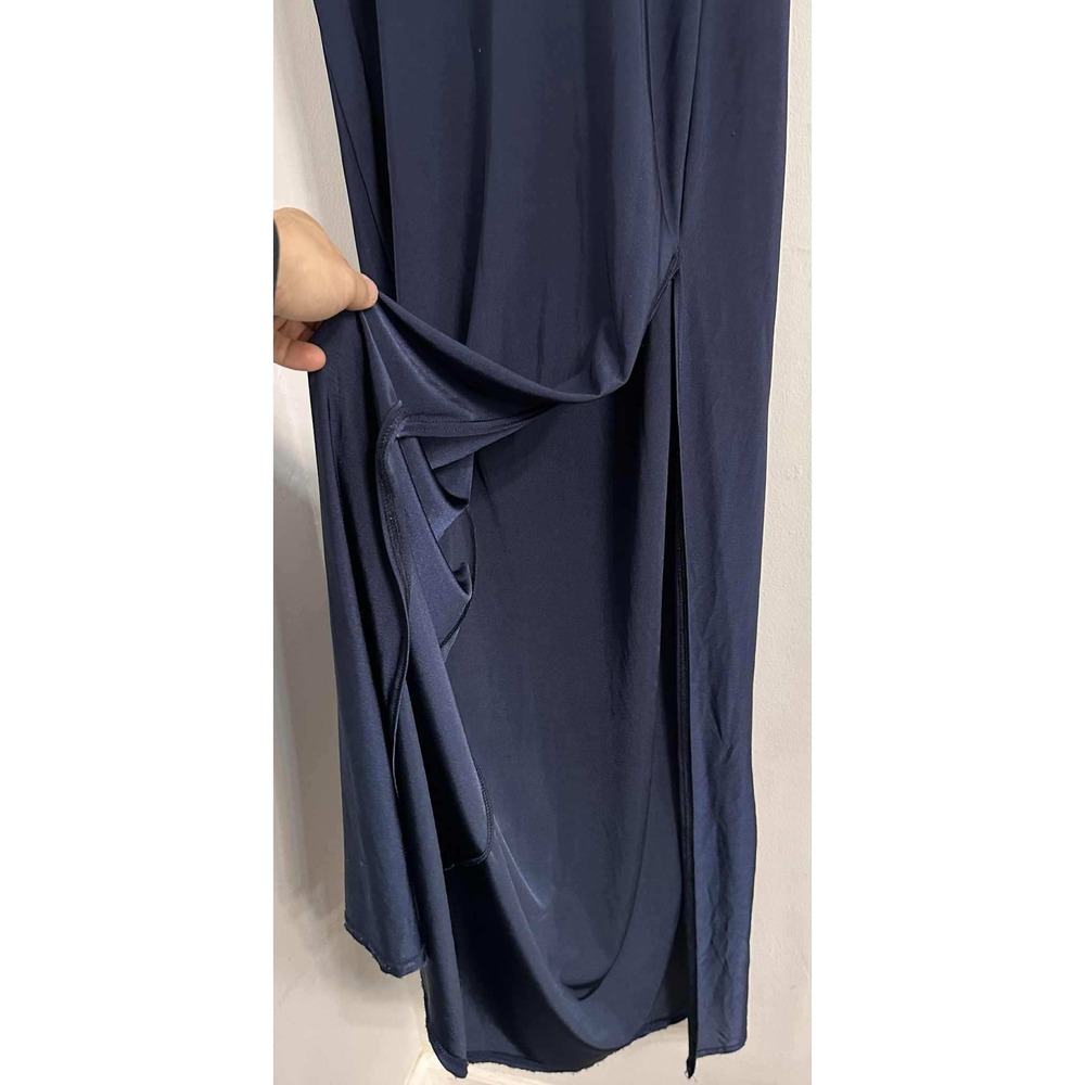 Missguided Convertible Infinity Navy Maxi Dress‎ Womens US 12 - Picture 4 of 10